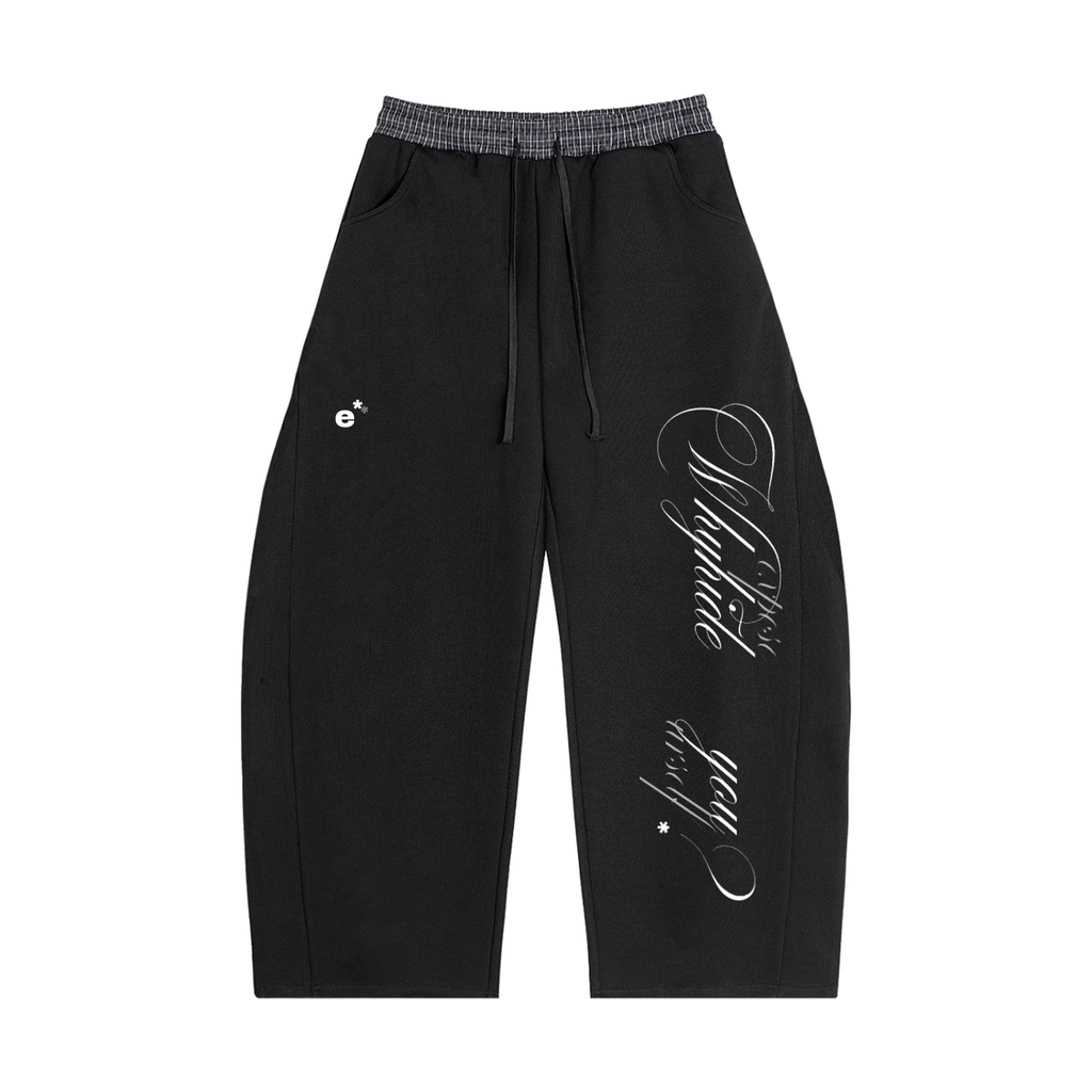 Whyhide you? Waistband Barrel Sweatpants