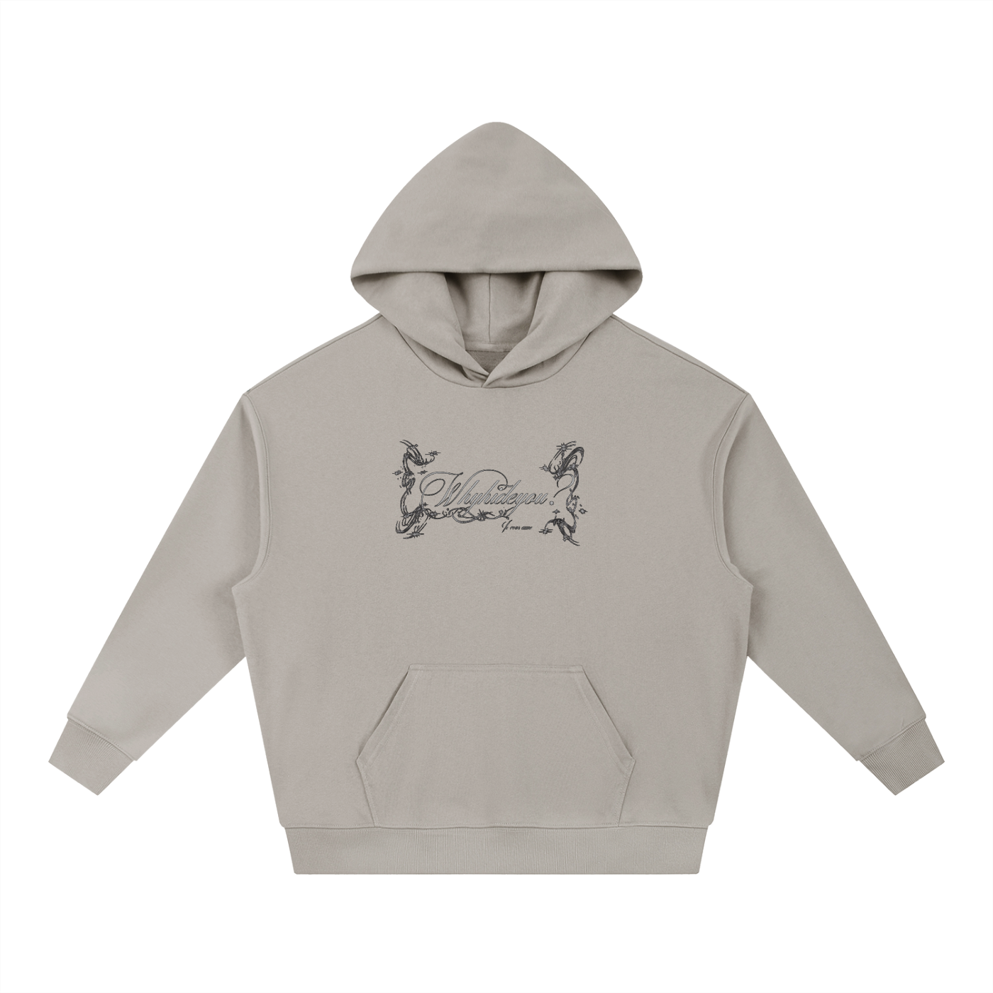 Essential Boxy Heavyweight Drop-Shoulder Hoodie